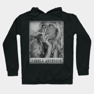 Pamela Anderson // Minimalist Fanart Tribute Hoodie